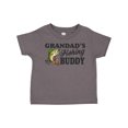 thumbnail image 1 of Inktastic Grandad's Fishing Buddy Boys Toddler T-Shirt, 1 of 5