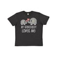thumbnail image 1 of Inktastic Grandaddy Loves Me Grandchild Gift Youth T-Shirt, 1 of 5