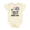 thumbnail image 1 of Inktastic Grandchild Best Abuela Ever Boys or Girls Baby Bodysuit, 1 of 5