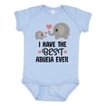 thumbnail image 1 of Inktastic Grandchild Best Abuela Ever Boys or Girls Baby Bodysuit, 1 of 5