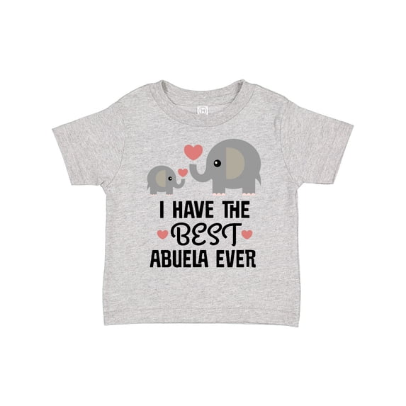 Inktastic Grandchild Best Abuela Ever Boys or Girls Toddler T-Shirt