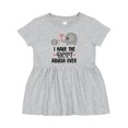 thumbnail image 1 of Inktastic Grandchild Best Abuela Ever Girls Baby Dress, 1 of 5