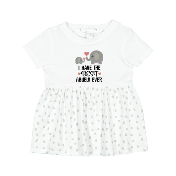 Inktastic Grandchild Best Abuela Ever Girls Baby Dress