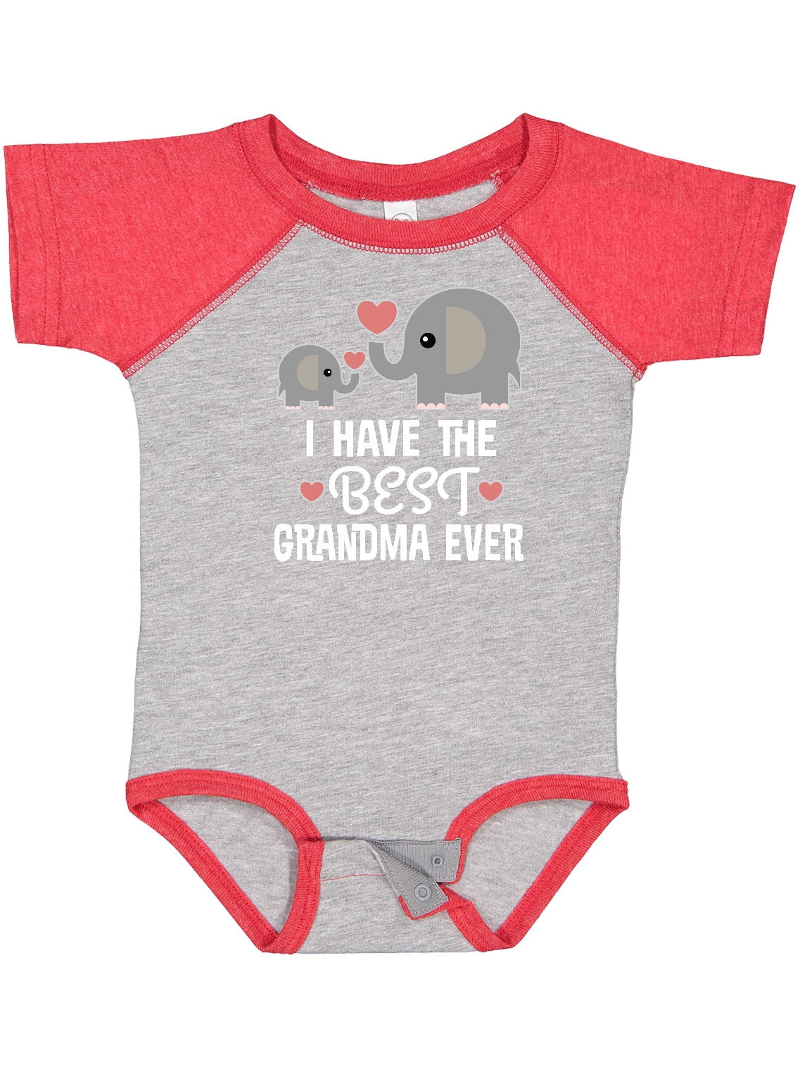 Inktastic Grandchild Best Grandma Ever Boys or Girls Baby Bodysuit