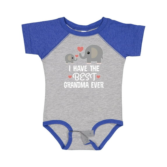 Inktastic Grandchild Best Grandma Ever Boys or Girls Baby Bodysuit