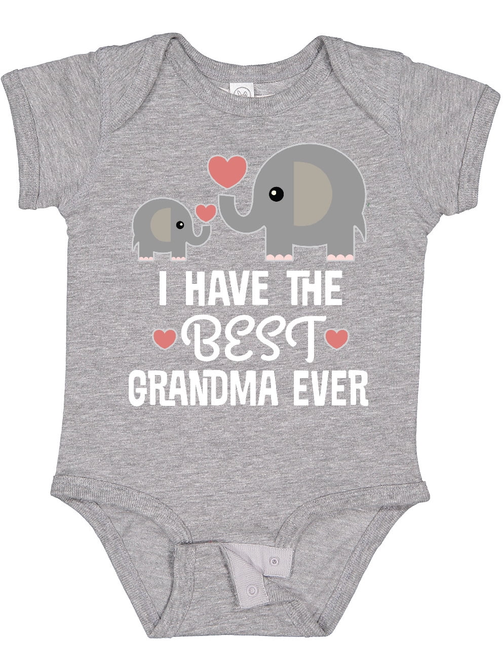 Inktastic Grandchild Best Grandma Ever Boys or Girls Baby Bodysuit