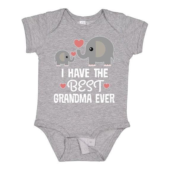 Inktastic Grandchild Best Grandma Ever Boys or Girls Baby Bodysuit