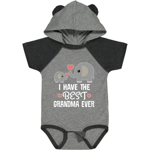 Inktastic Grandchild Best Grandma Ever Boys or Girls Baby Bodysuit
