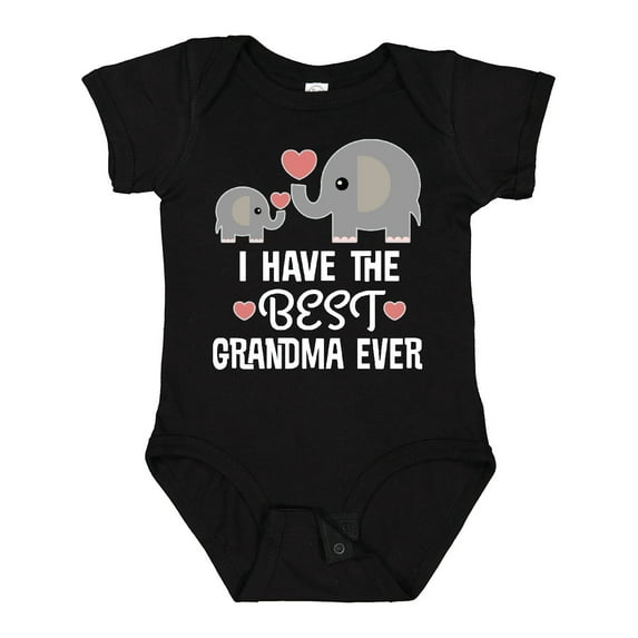 Inktastic Grandchild Best Grandma Ever Boys or Girls Baby Bodysuit