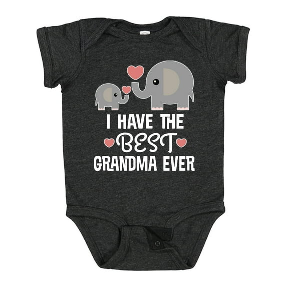 Inktastic Grandchild Best Grandma Ever Boys or Girls Baby Bodysuit