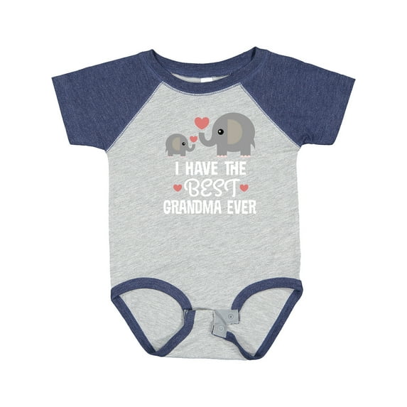 Inktastic Grandchild Best Grandma Ever Boys or Girls Baby Bodysuit
