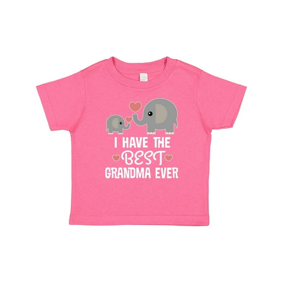 Inktastic Grandchild Best Grandma Ever Boys or Girls Baby T-Shirt