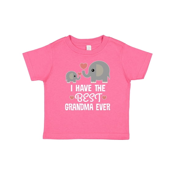 Inktastic Grandchild Best Grandma Ever Boys or Girls Baby T-Shirt