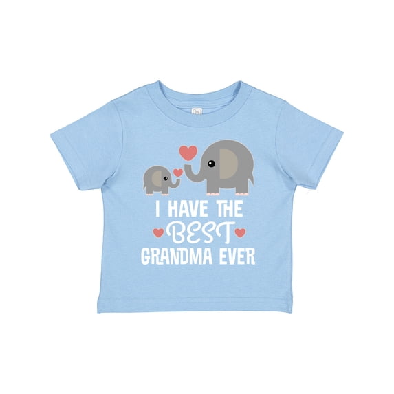 Inktastic Grandchild Best Grandma Ever Boys or Girls Toddler T-Shirt