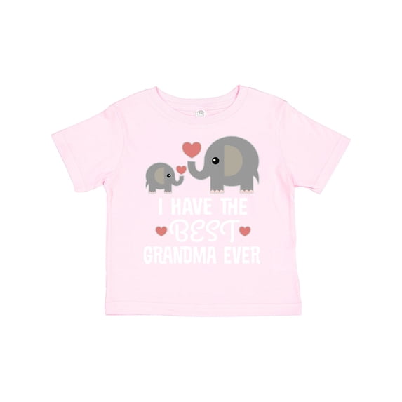 Inktastic Grandchild Best Grandma Ever Boys or Girls Toddler T-Shirt