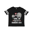 thumbnail image 1 of Inktastic Grandchild Best Grandma Ever Boys or Girls Toddler T-Shirt, 1 of 5