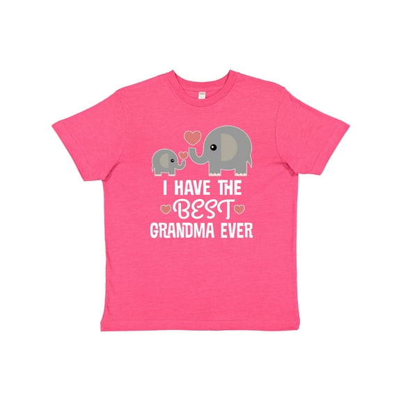 Inktastic Grandchild Best Grandma Ever Youth T-Shirt