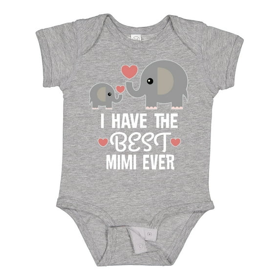 Inktastic Grandchild Best Mimi Ever Boys or Girls Baby Bodysuit