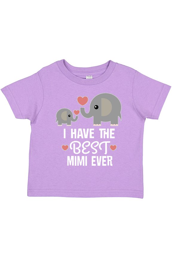 Grandchild Best Mimi Ever Boys or Girls Toddler T-Shirt