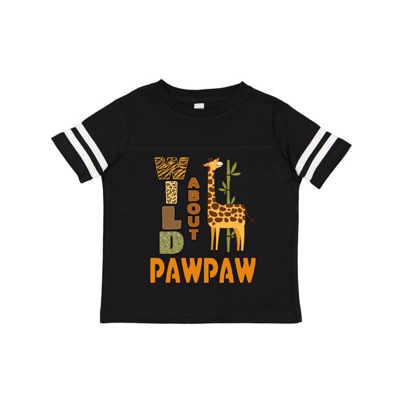 Inktastic Grandchild Giraffe Wild About Pawpaw Boys or Girls Toddler T-Shirt