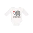 thumbnail image 1 of Inktastic Grandchild Loved by Oma Boys or Girls Long Sleeve Baby Bodysuit, 1 of 5