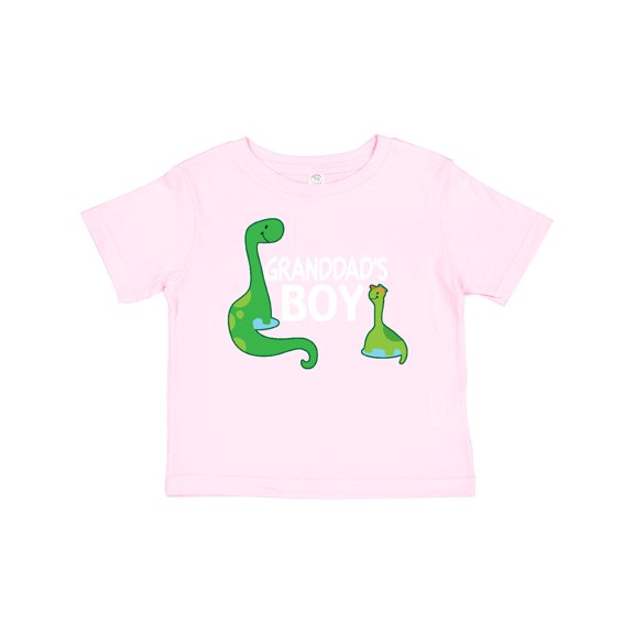 Inktastic Granddad's Boy Grandson Dinosaur Boys Baby T-Shirt