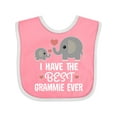 thumbnail image 1 of Inktastic Grandkids Best Grammie Ever Boys or Girls Baby Bib, 1 of 4