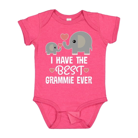 Inktastic Grandkids Best Grammie Ever Boys or Girls Baby Bodysuit