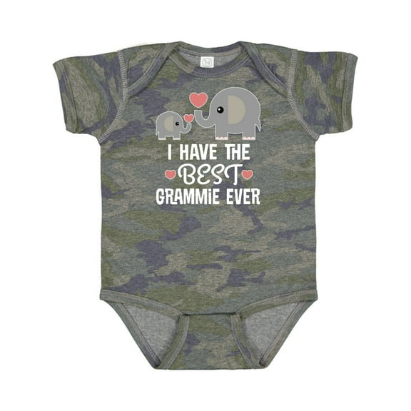 Inktastic Grandkids Best Grammie Ever Boys or Girls Baby Bodysuit