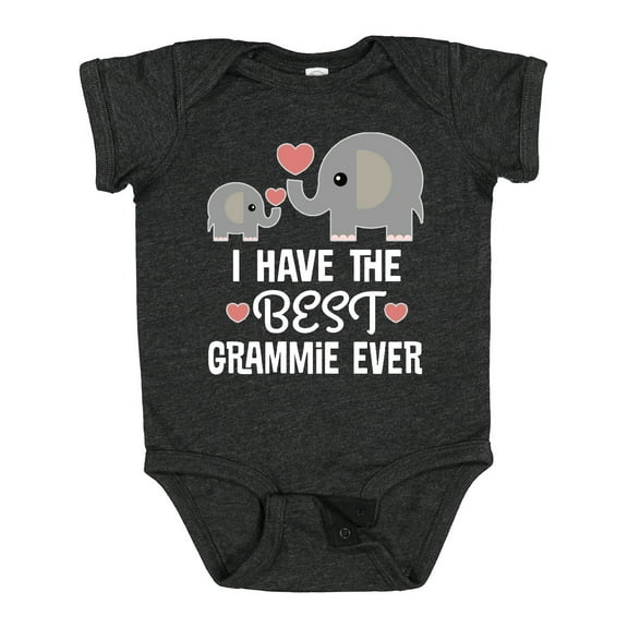 Inktastic Grandkids Best Grammie Ever Boys or Girls Baby Bodysuit