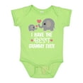 thumbnail image 1 of Inktastic Grandkids Best Grammy Ever Boys or Girls Baby Bodysuit, 1 of 5