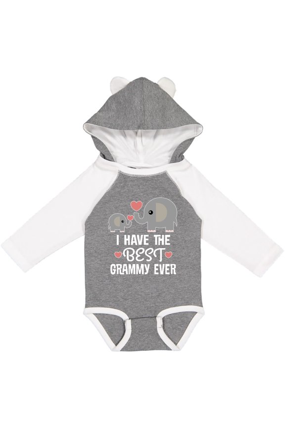 Grandkids Best Grammy Ever Boys or Girls Long Sleeve Baby Bodysuit