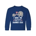 thumbnail image 1 of Inktastic Grandkids Best Grammy Ever Gift Long Sleeve Youth T-Shirt, 1 of 5