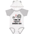 thumbnail image 1 of Inktastic Grandkids Best Grandma Ever Boys or Girls Baby Bodysuit, 1 of 5