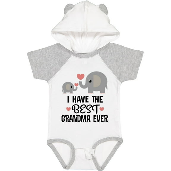 Inktastic Grandkids Best Grandma Ever Boys or Girls Baby Bodysuit