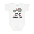 thumbnail image 1 of Inktastic Grandkids Best Grandma Ever Boys or Girls Baby Bodysuit, 1 of 5