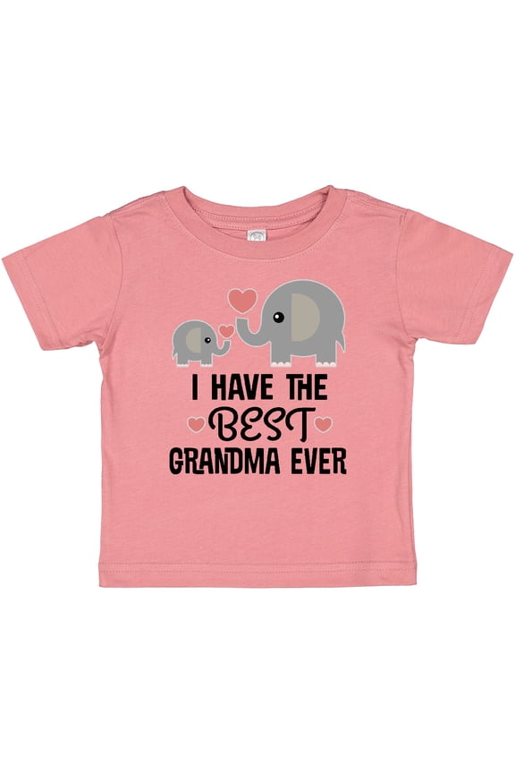 Grandkids Best Grandma Ever Boys or Girls Baby T-Shirt