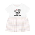 thumbnail image 1 of Inktastic Grandkids Best Grandma Ever Girls Baby Dress, 1 of 5