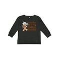 thumbnail image 1 of Inktastic Grandma And I Are Baking Buddies Boys or Girls Long Sleeve Toddler T-Shirt, 1 of 5
