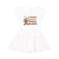 thumbnail image 1 of Inktastic Grandma And I Are Baking Buddies Girls Toddler Dress, 1 of 4