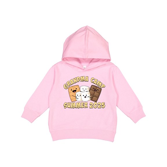 Inktastic Grandma Camp Summer 2025 Toddler Hoodie