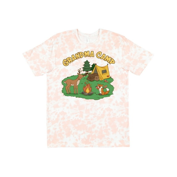Inktastic Grandma Camp with Camping Animals T-Shirt