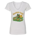 thumbnail image 1 of Inktastic Grandma Camp with Camping Animals Women's V-Neck T-Shirt, 1 of 5
