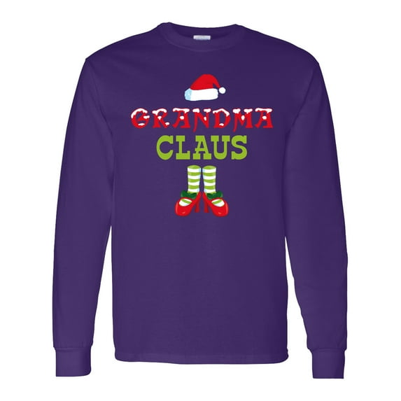 Inktastic Grandma Claus 2 Long Sleeve T-Shirt