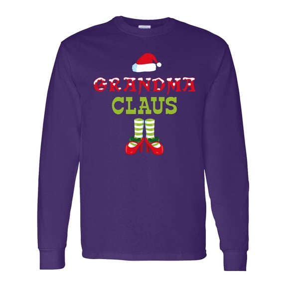 Inktastic Grandma Claus 2 Long Sleeve T-Shirt