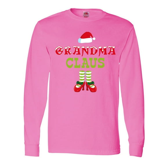 Inktastic Grandma Claus 2 Long Sleeve T-Shirt