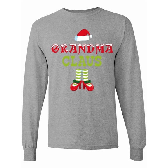Inktastic Grandma Claus 2 Long Sleeve T-Shirt