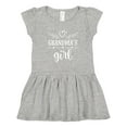 thumbnail image 1 of Inktastic Grandma Girl for Granddaughter Girls Toddler Dress, 1 of 5