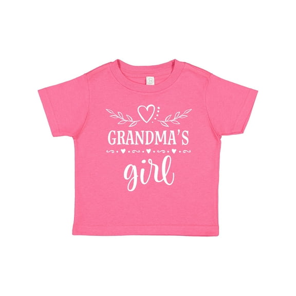 Inktastic Grandma Girl for Granddaughter Girls Toddler T-Shirt