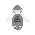 thumbnail image 1 of Inktastic Grandma Grandpa Love Me Arrow Boys or Girls Long Sleeve Baby Bodysuit, 1 of 5